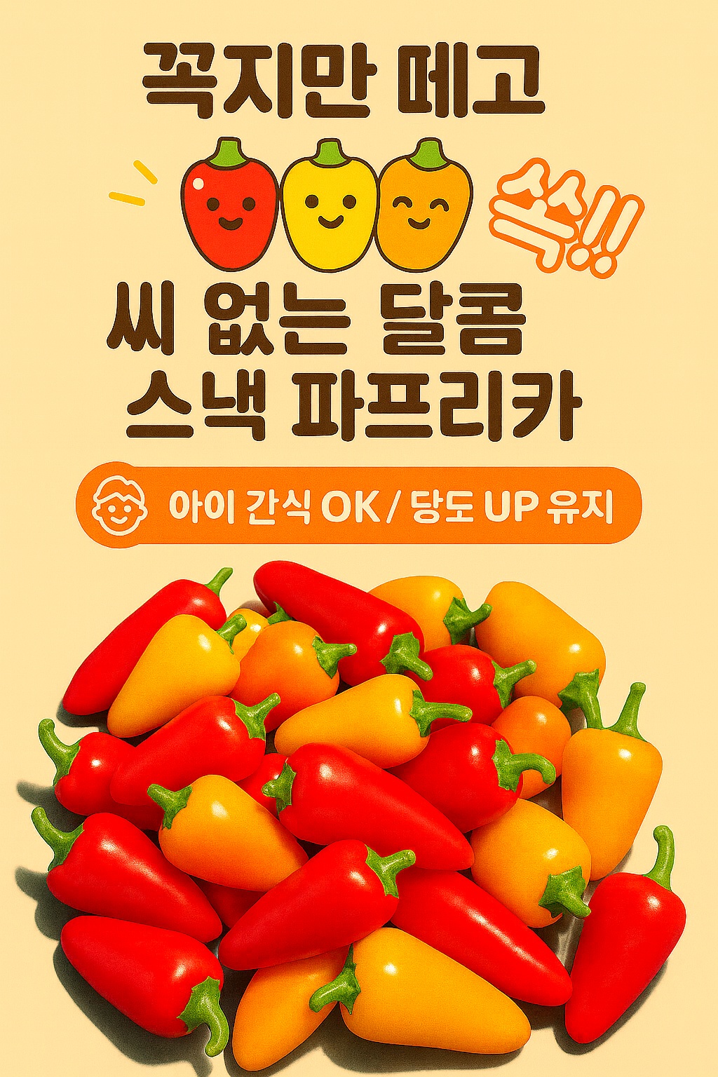 씨없는 미니파프리카  - 2kg